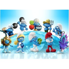 A5Smurfs9 Vafa Strumfii 20X15cm